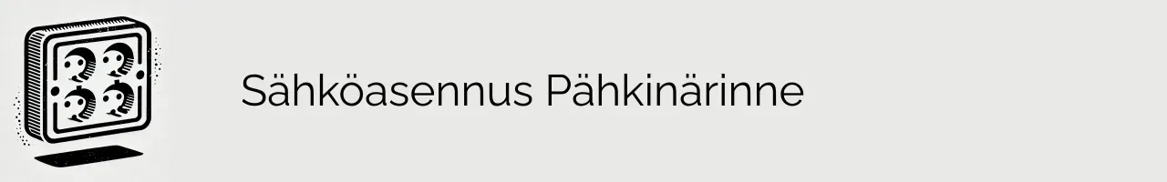 Sähköasennus Pähkinärinne